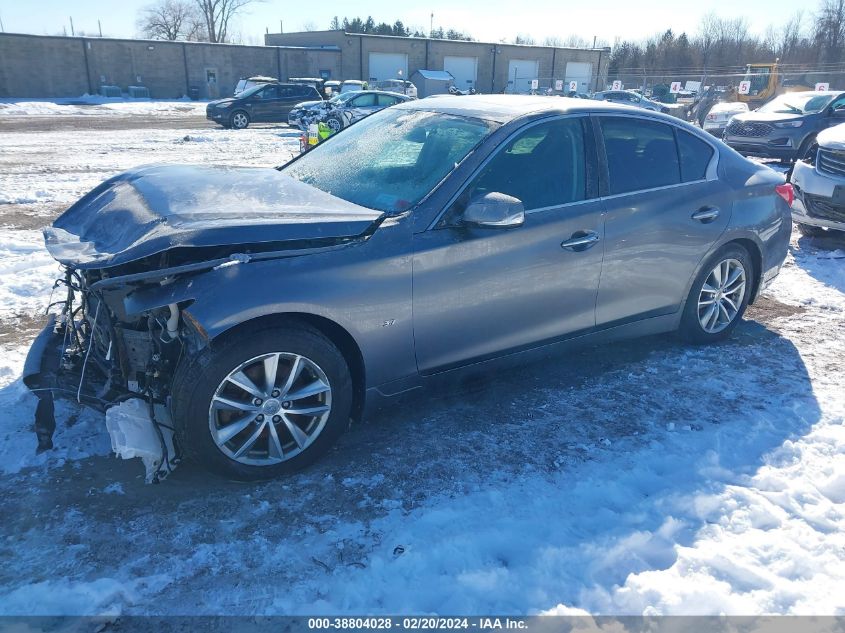 2014 Infiniti Q50 Premium VIN: JN1BV7AR5EM687043 Lot: 38804028