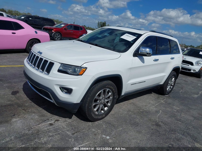 2016 JEEP GRAND CHEROKEE LIMITED - 1C4RJEBG7GC329217