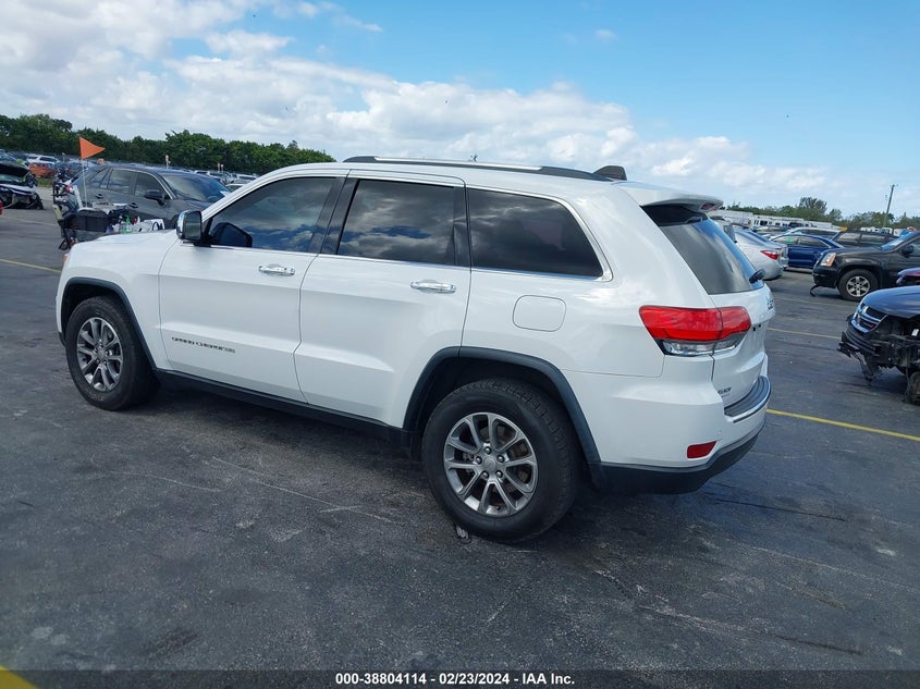 2016 JEEP GRAND CHEROKEE LIMITED - 1C4RJEBG7GC329217