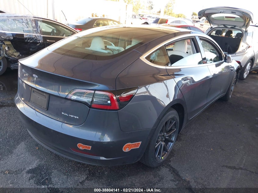 VIN 5YJ3E1EB1LF651335 2020 TESLA MODEL 3