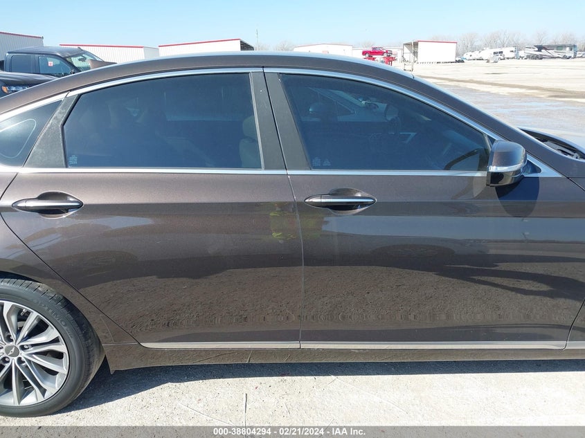 2016 HYUNDAI GENESIS 3.8L - KMHGN4JE1GU111222