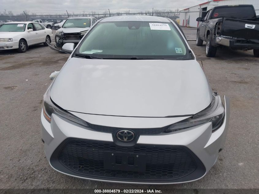 2021 Toyota Corolla Le VIN: 5YFEPMAE7MP186120 Lot: 38804579