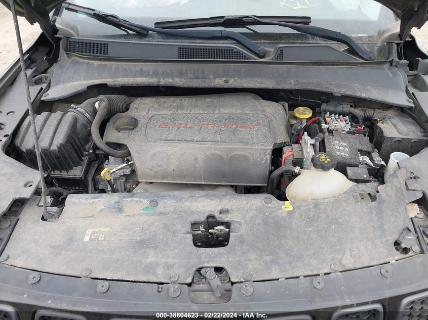 VIN 3C4NJDDB2HT597575 2017 JEEP NEW COMPASS TRAILHAWK 4X4