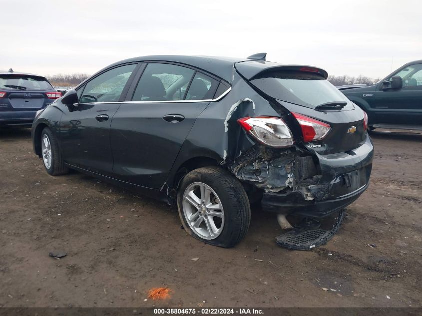 2017 Chevrolet Cruze Lt Auto VIN: 3G1BE6SM8HS562724 Lot: 38804675