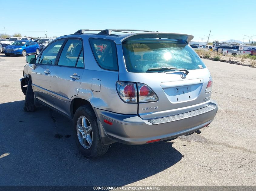 2001 Lexus Rx 300 VIN: JTJHF10U510202387 Lot: 38804681