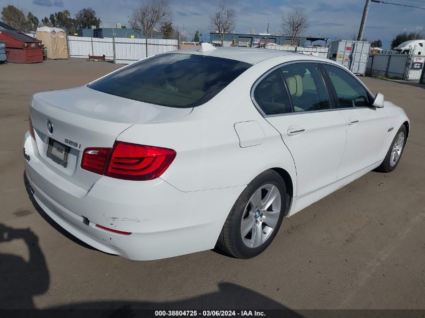 2011 BMW 528I VIN: WBAFR1C58BC744490 Lot: 38804725