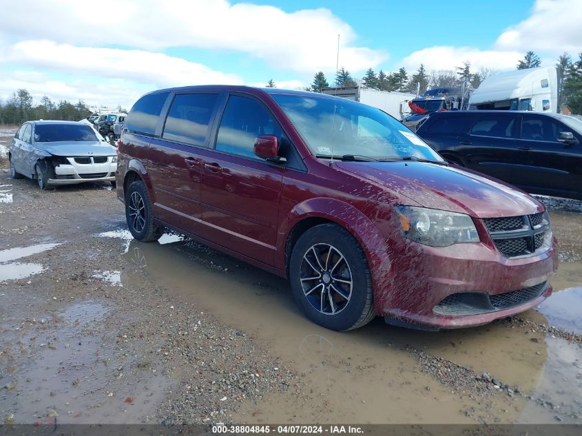 2017 Dodge Grand Caravan Se Plus VIN: 2C4RDGBGXHR855496 Lot: 38804845