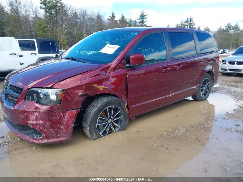 2017 Dodge Grand Caravan Se Plus VIN: 2C4RDGBGXHR855496 Lot: 38804845