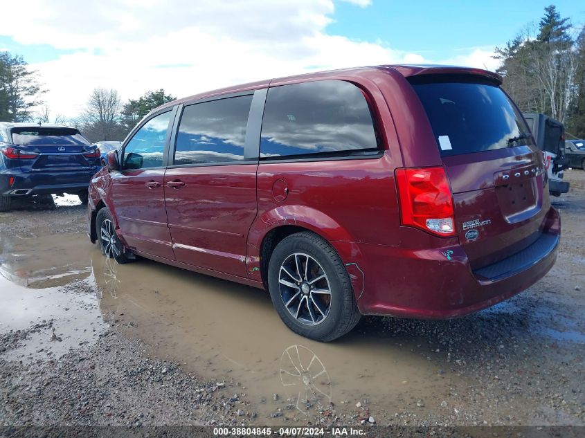 2017 Dodge Grand Caravan Se Plus VIN: 2C4RDGBGXHR855496 Lot: 38804845