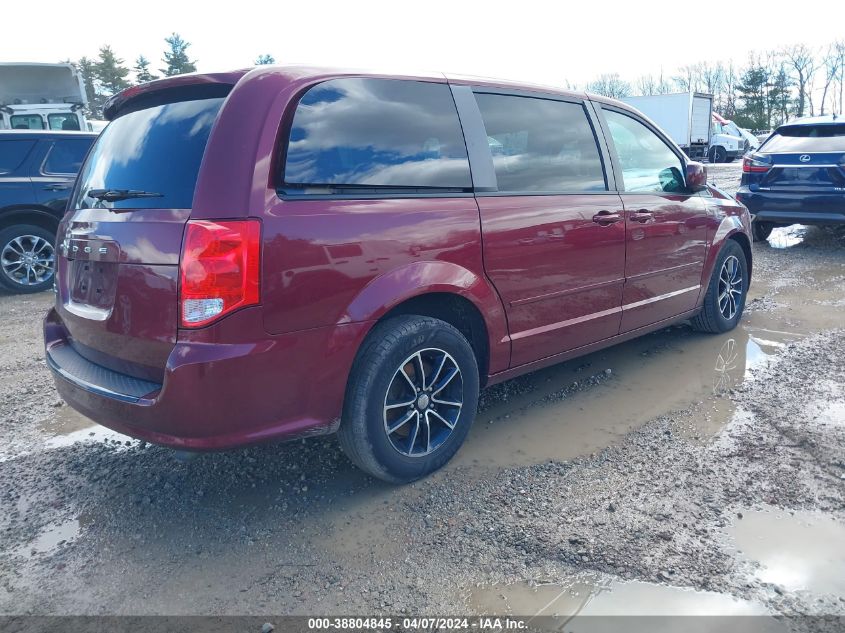 2017 Dodge Grand Caravan Se Plus VIN: 2C4RDGBGXHR855496 Lot: 38804845