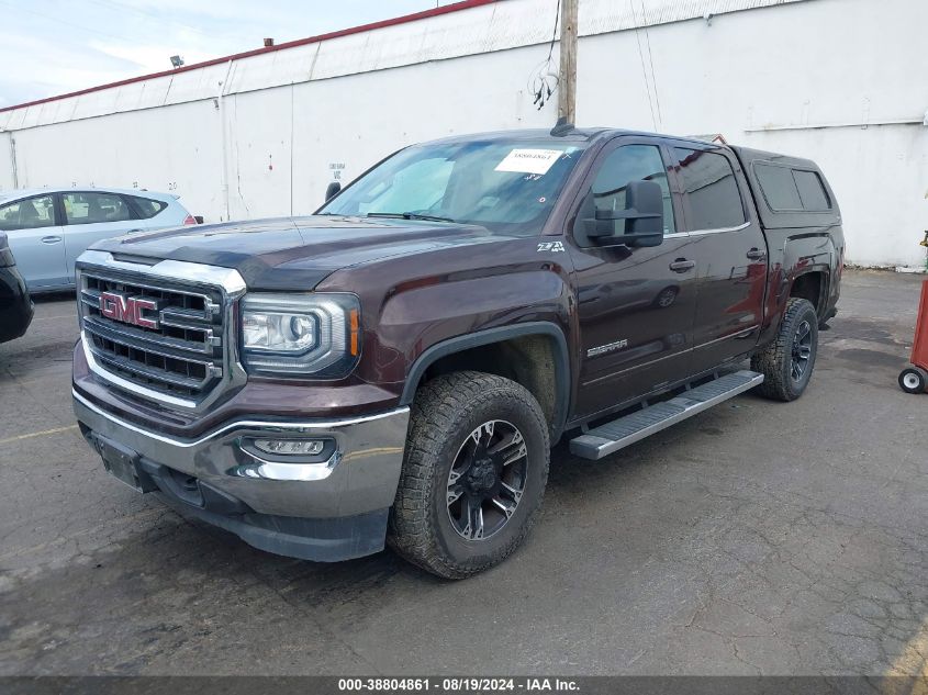 2016 GMC Sierra 1500 Sle VIN: 3GTU2MEC0GG167180 Lot: 38804861