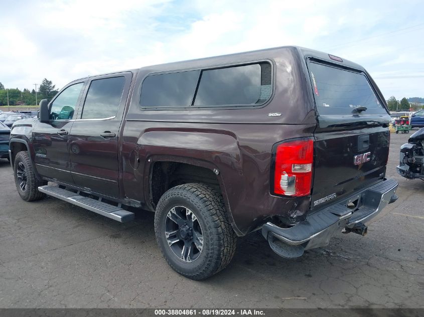 2016 GMC Sierra 1500 Sle VIN: 3GTU2MEC0GG167180 Lot: 38804861