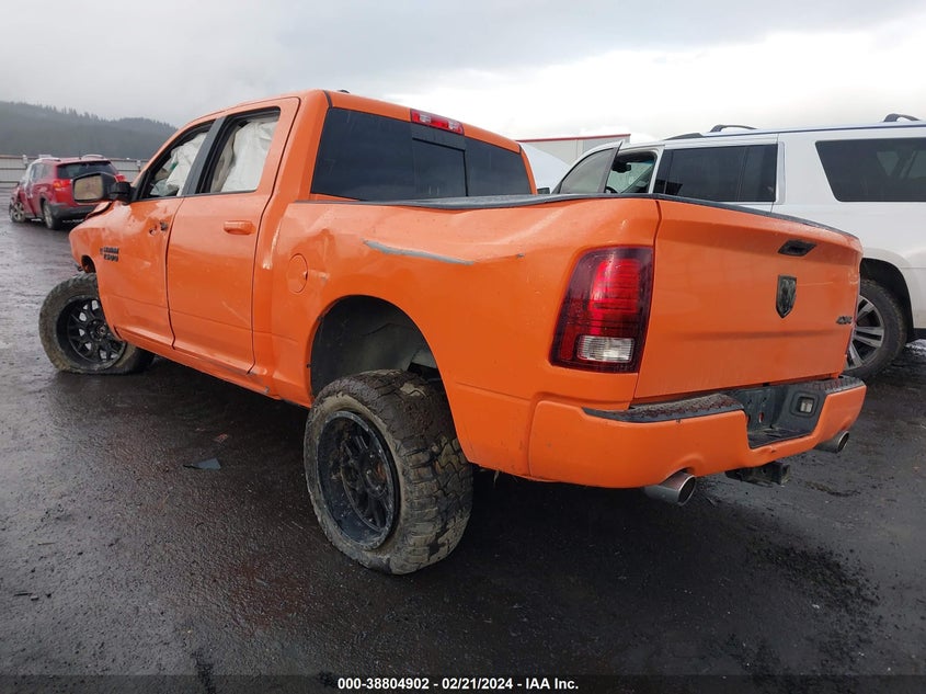 2017 RAM 1500 SPORT - 1C6RR7MT7HS604839