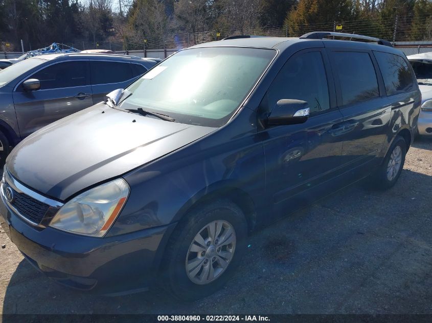 2012 Kia Sedona Lx VIN: KNDMG4C78C6478083 Lot: 38804960