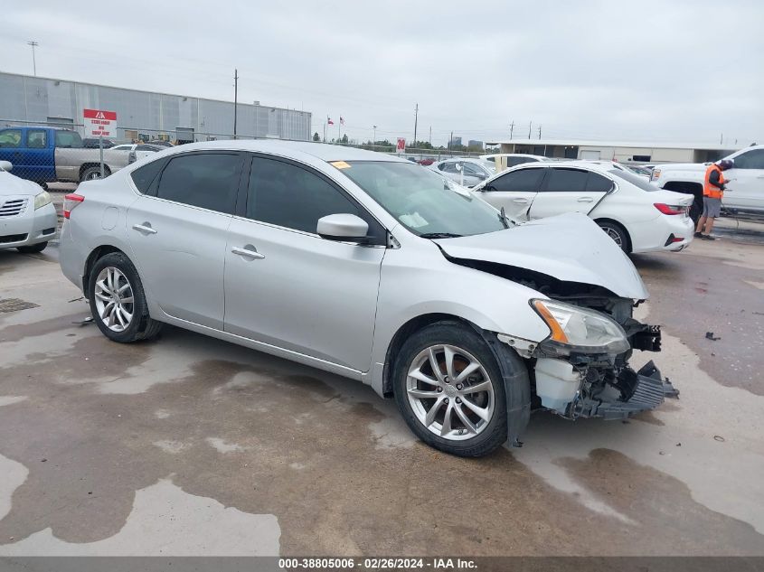 2015 Nissan Sentra S VIN: 3N1AB7AP4FY284091 Lot: 38805006