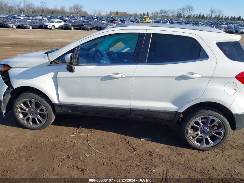 2018 Ford Ecosport Titanium VIN: MAJ6P1WL3JC162515 Lot: 38805197