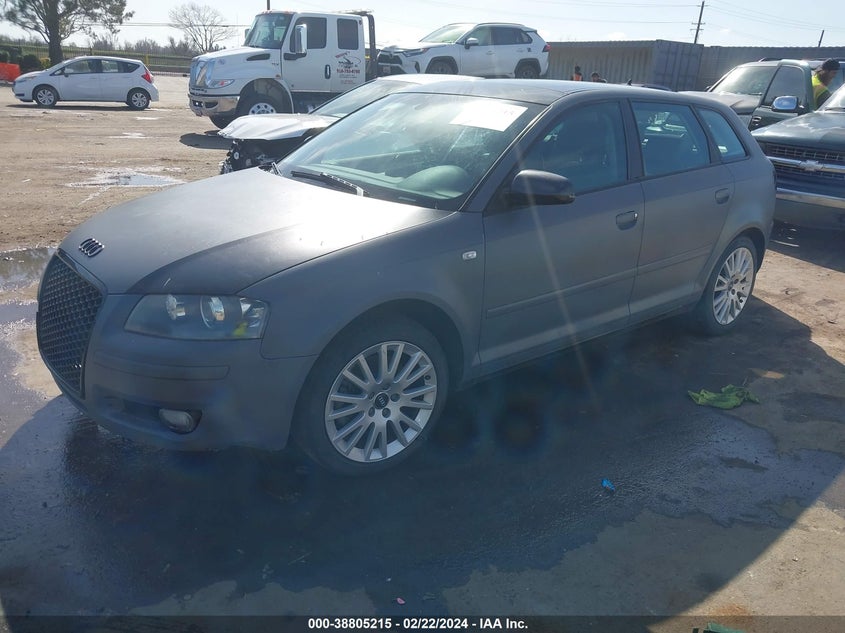 2007 Audi A3 2.0T VIN: WAUNF78P87A154116 Lot: 38805215
