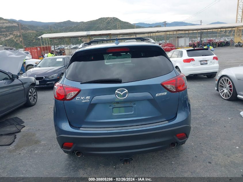 2015 Mazda Cx-5 Grand Touring VIN: JM3KE4DY0F0455772 Lot: 38805286