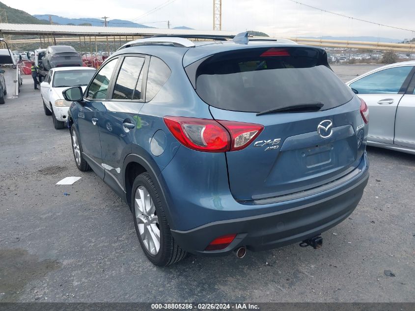 2015 Mazda Cx-5 Grand Touring VIN: JM3KE4DY0F0455772 Lot: 38805286