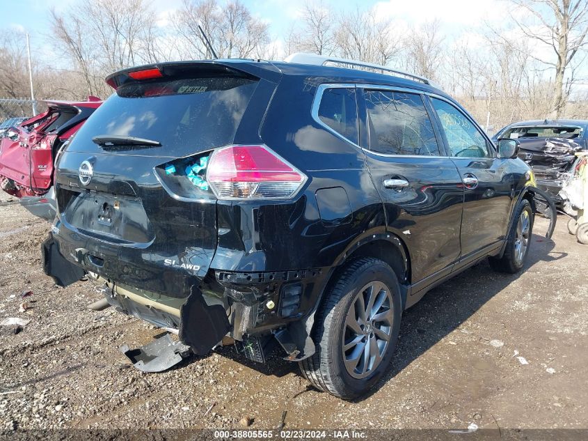 2015 Nissan Rogue Sl VIN: 5N1AT2MV8FC899383 Lot: 38805565