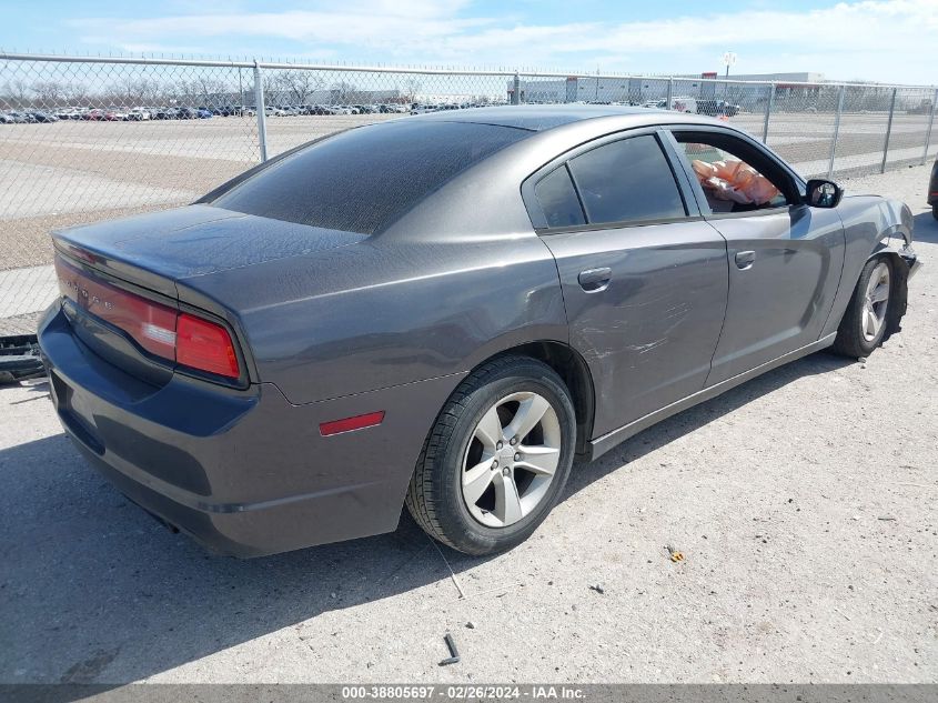 2014 Dodge Charger Se VIN: 2C3CDXBG4EH191708 Lot: 38805697