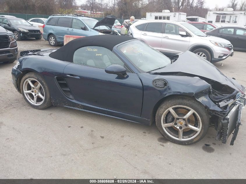 2019 Porsche Boxster Base VIN: WP0CA2A84KS210134 Lot: 48867954