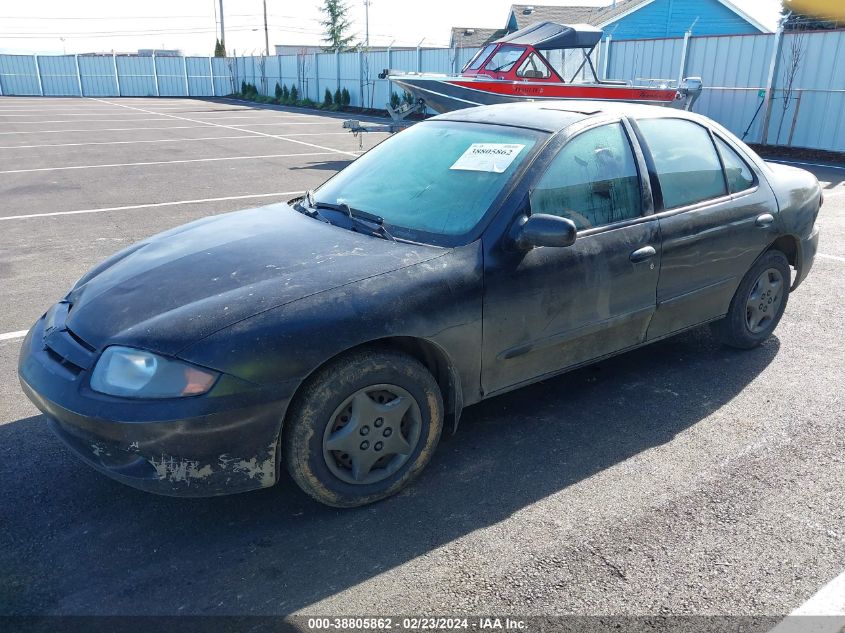 2004 Chevrolet Cavalier VIN: 1G1JC52F047285332 Lot: 38805862