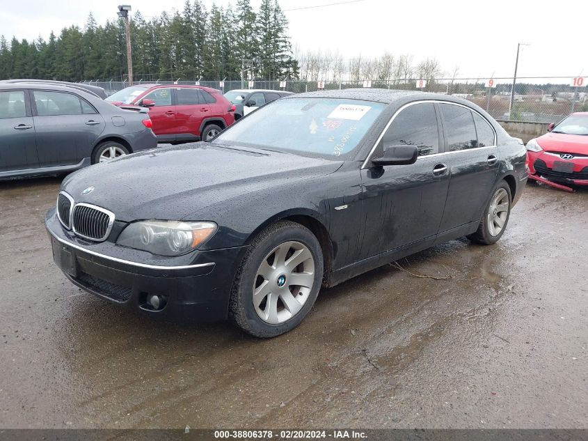 WBAHL83556DT04942 2006 BMW 750I