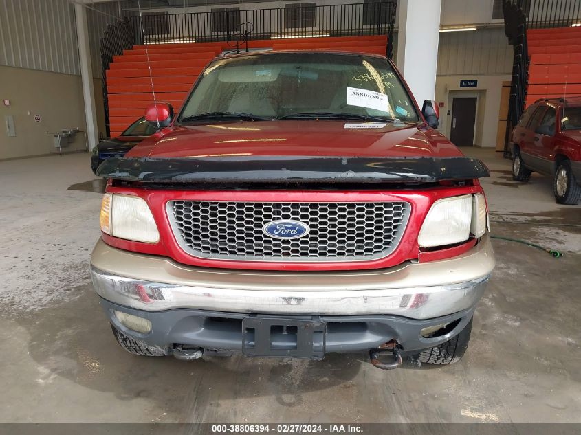 1999 Ford F-150 Lariat/Xl/Xlt VIN: 1FTRX18L1XNB83140 Lot: 38806394