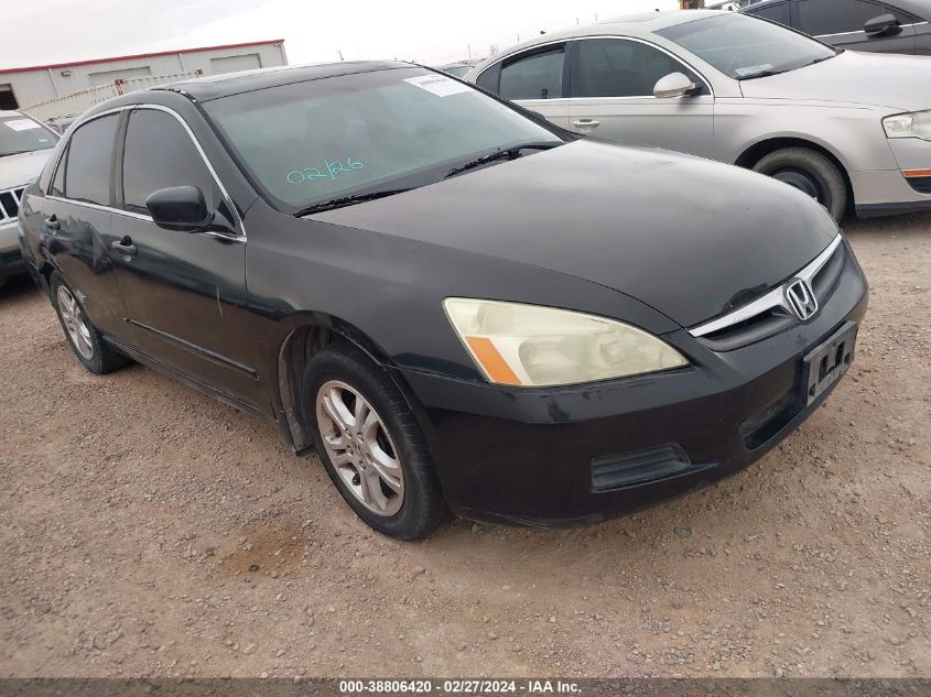 2007 Honda Accord 2.4 Ex VIN: 1HGCM56817A143735 Lot: 38806420