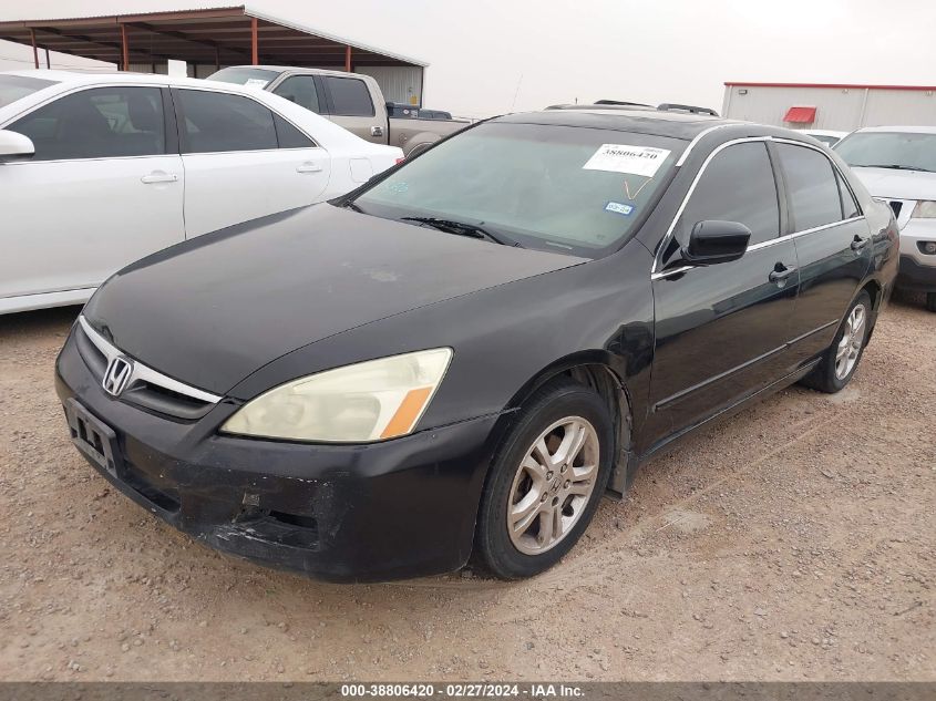 2007 Honda Accord 2.4 Ex VIN: 1HGCM56817A143735 Lot: 38806420