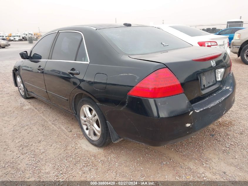 2007 Honda Accord 2.4 Ex VIN: 1HGCM56817A143735 Lot: 38806420