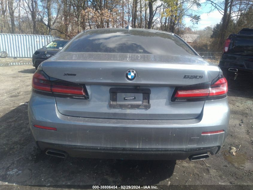 2022 BMW 530 I xDrive VIN: WBA13BJ0XNCH79600 Lot: 38806454