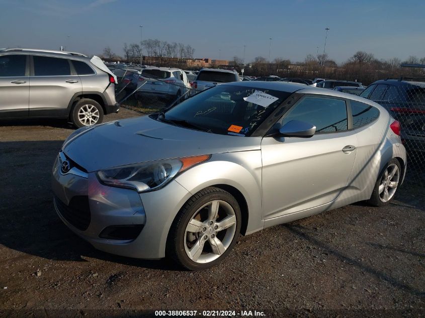 2015 Hyundai Veloster VIN: KMHTC6AD1FU224934 Lot: 38806537