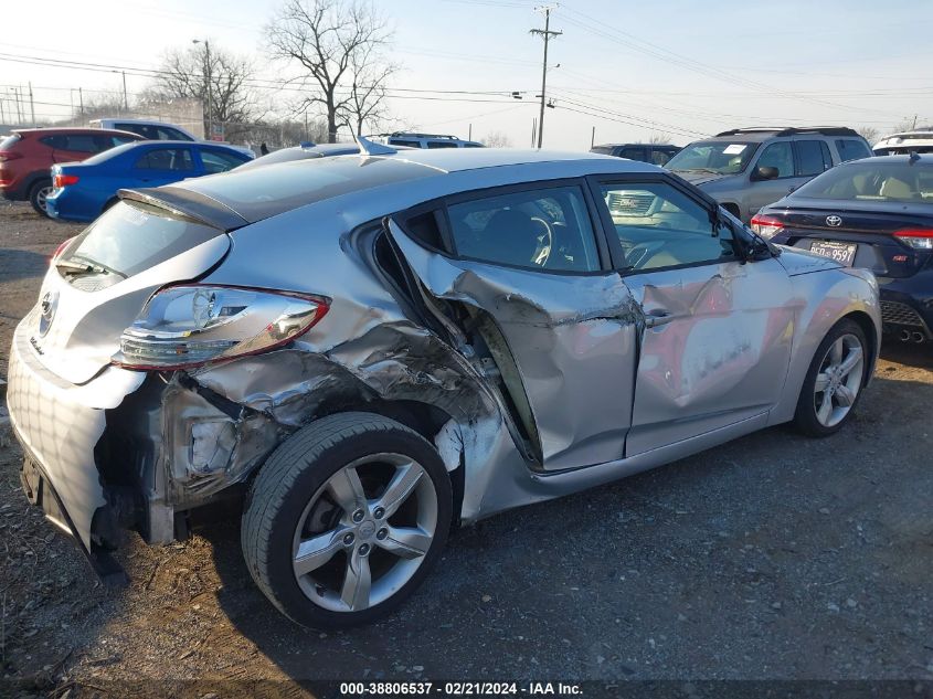 2015 Hyundai Veloster VIN: KMHTC6AD1FU224934 Lot: 38806537