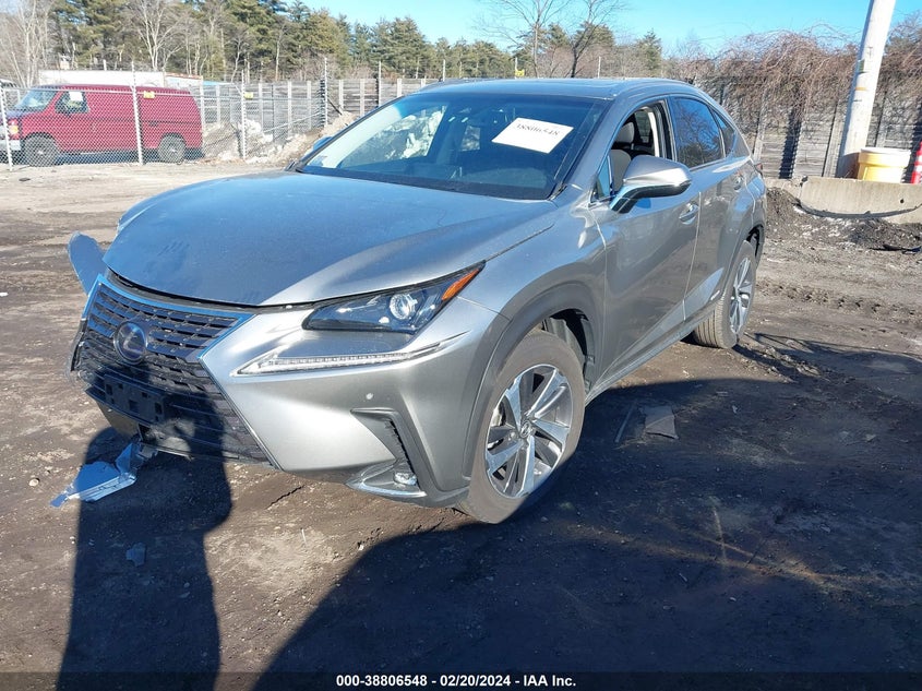 VIN JTJBJRBZ4K2109569 2019 LEXUS NX 300H