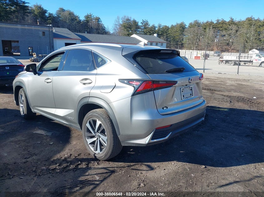 VIN JTJBJRBZ4K2109569 2019 LEXUS NX 300H