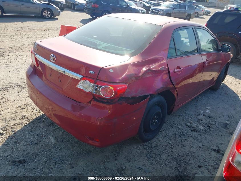 2012 Toyota Corolla Le VIN: 2T1BU4EE4CC798022 Lot: 38806659