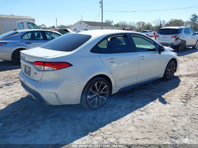 2021 Toyota Corolla Se VIN: JTDS4MCE2MJ056145 Lot: 38806725