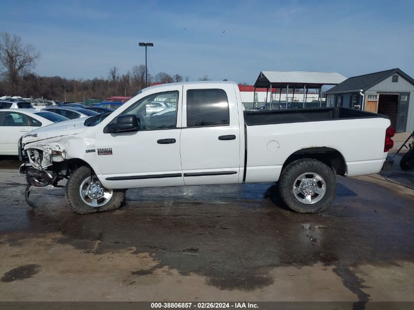 2007 Dodge Ram 2500 Slt/Trx4 Off Road/Sport/Power Wagon VIN: 1D7KS28D97J568893 Lot: 38806857