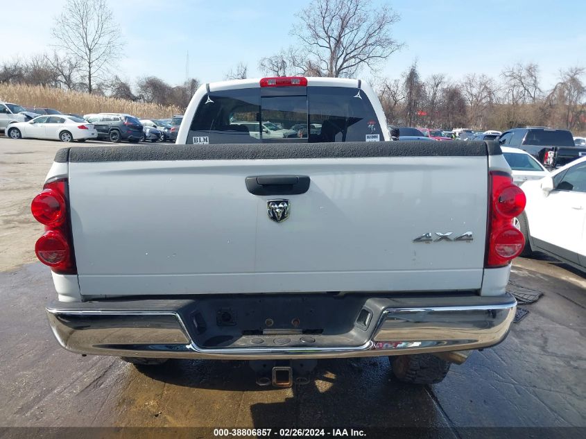 2007 Dodge Ram 2500 Slt/Trx4 Off Road/Sport/Power Wagon VIN: 1D7KS28D97J568893 Lot: 38806857