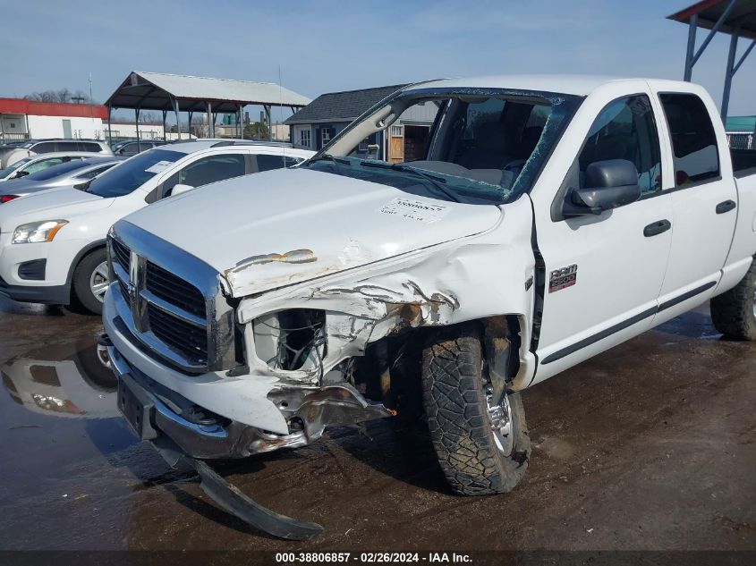 2007 Dodge Ram 2500 Slt/Trx4 Off Road/Sport/Power Wagon VIN: 1D7KS28D97J568893 Lot: 38806857