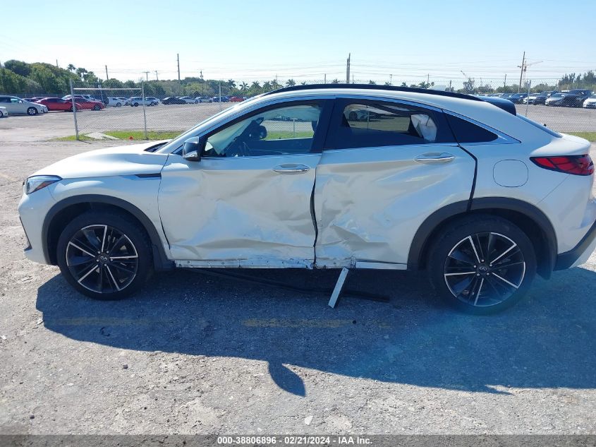 2022 Infiniti Qx55 Luxe Awd VIN: 3PCAJ5J33NF101033 Lot: 38806896