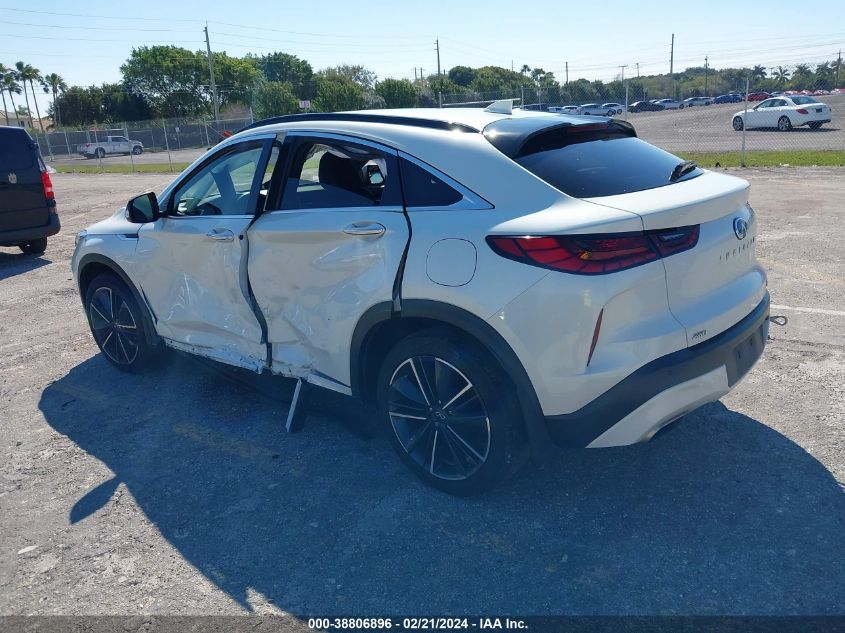 2022 Infiniti Qx55 Luxe Awd VIN: 3PCAJ5J33NF101033 Lot: 38806896