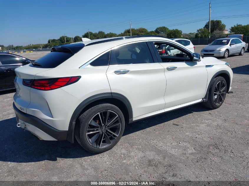 2022 Infiniti Qx55 Luxe Awd VIN: 3PCAJ5J33NF101033 Lot: 38806896