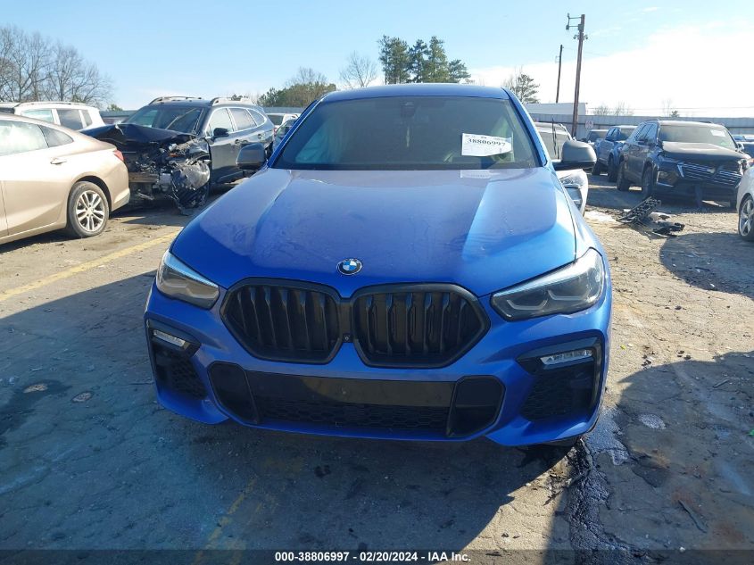 VIN 5UXCY8C05L9B12889 2020 BMW X6, M50I no.12