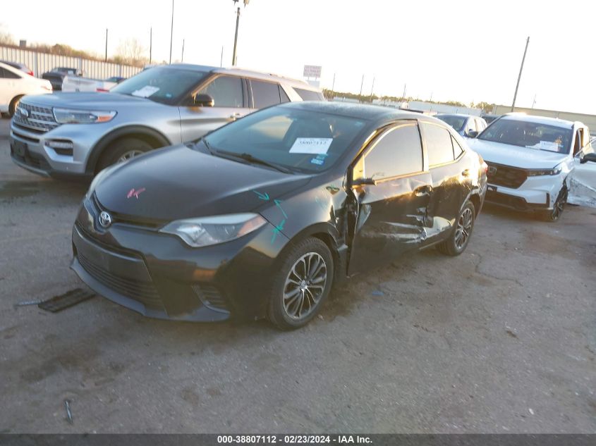 2015 Toyota Corolla Le VIN: 5YFBURHE6FP299610 Lot: 40701411