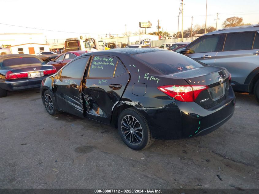 2015 Toyota Corolla Le VIN: 5YFBURHE6FP299610 Lot: 40701411