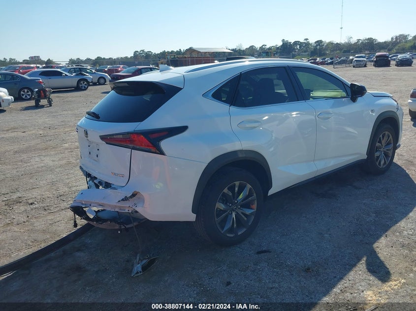2021 LEXUS NX 300 2.0L I-4 DI, DOHC, V(VIN: JTJSARBZ8M2203117