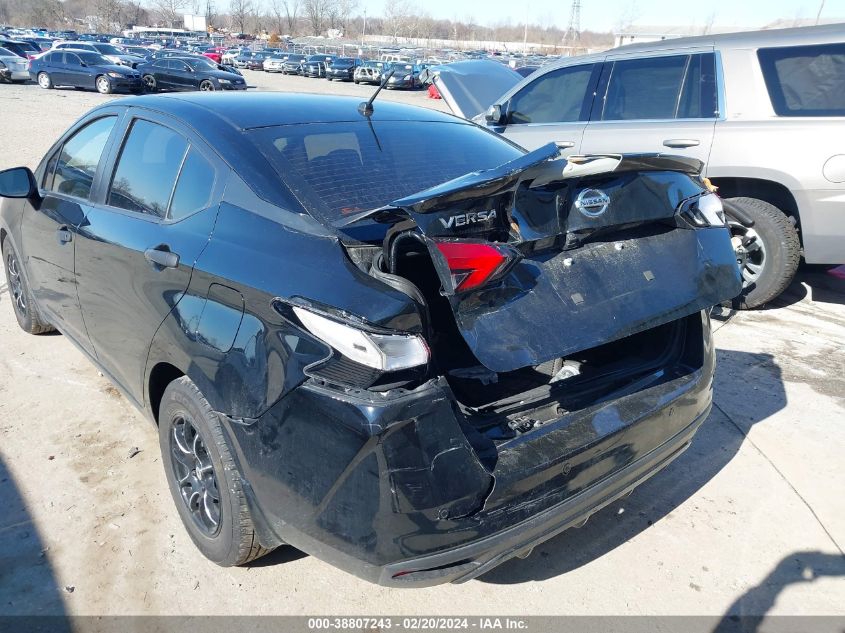 2020 Nissan Versa S 5-Speed Manual Transmission VIN: 3N1CN8BV9LL809111 Lot: 38807243